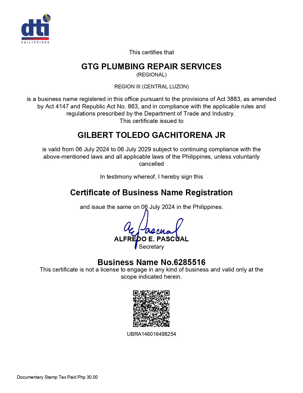 DTI_certificate